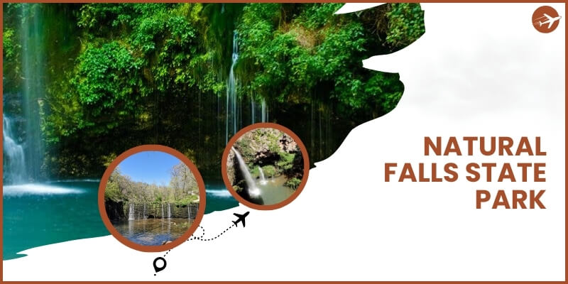 Natural Falls State Park in Oklahoma